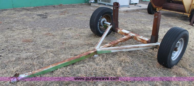 image for item J1322 Shop built two point hay swather trailer