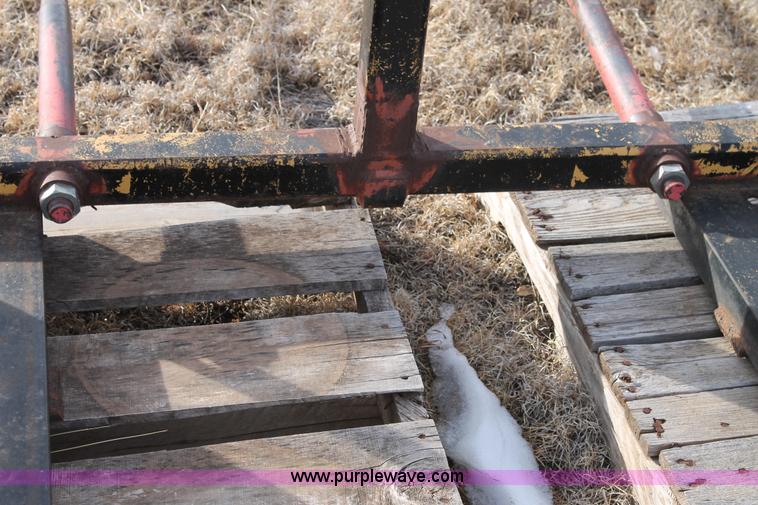 image for item J1324 Shop built forklift bale spear