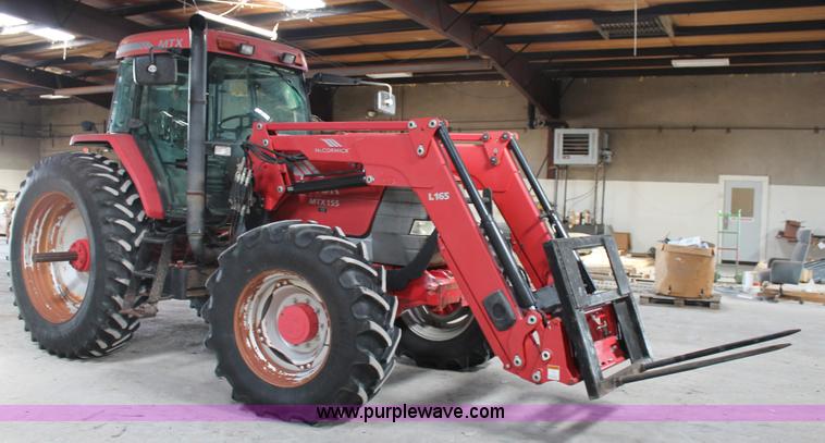 image for item J1331 2002 McCormick MTX155 MFWD tractor