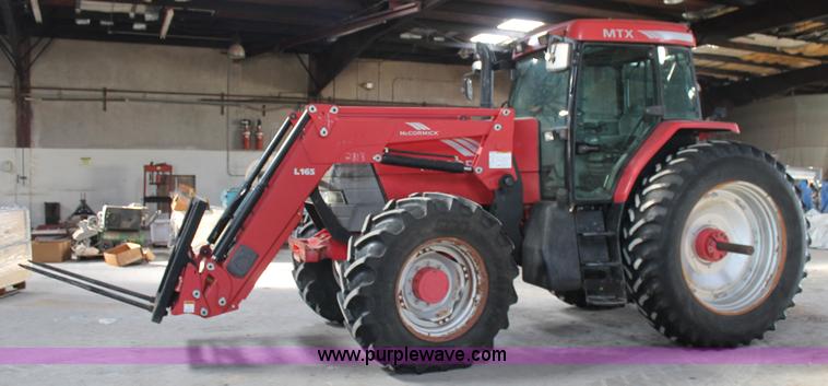 image for item J1331 2002 McCormick MTX155 MFWD tractor