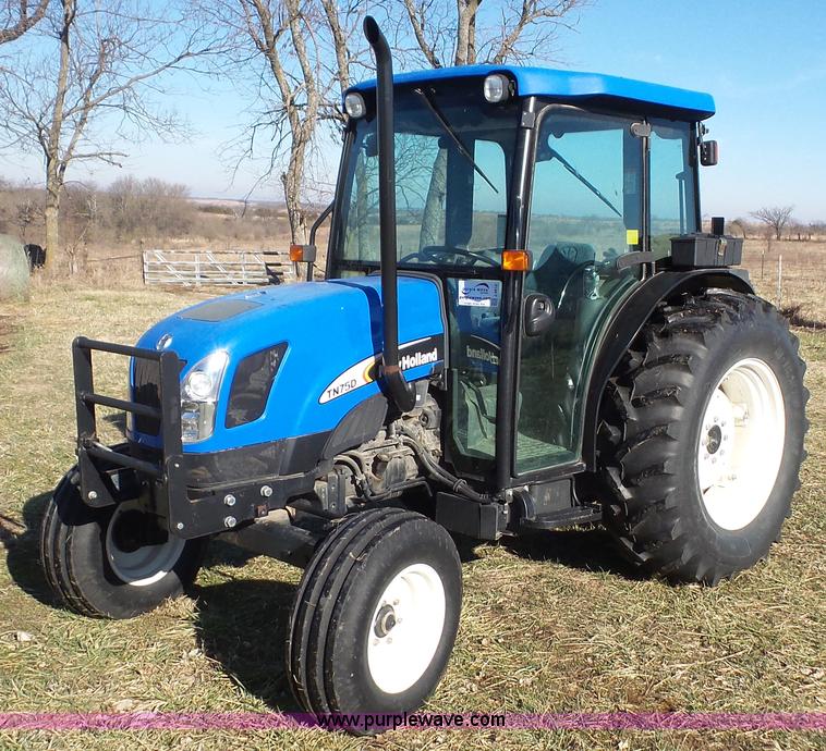 image for item J4610 2004 New Holland TN75DA tractor