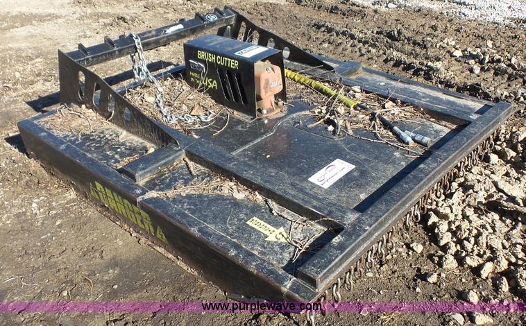 image for item J4616 Wildcat brush cutter/mower skid steer attachment