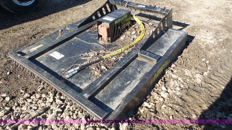 image for item J4616 Wildcat brush cutter/mower skid steer attachment