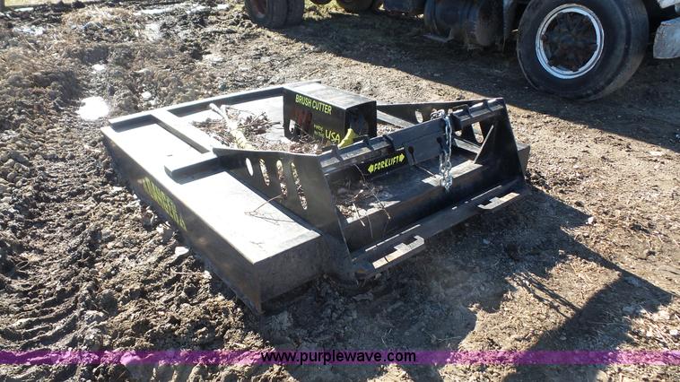 image for item J4616 Wildcat brush cutter/mower skid steer attachment