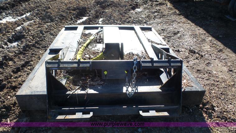 image for item J4616 Wildcat brush cutter/mower skid steer attachment