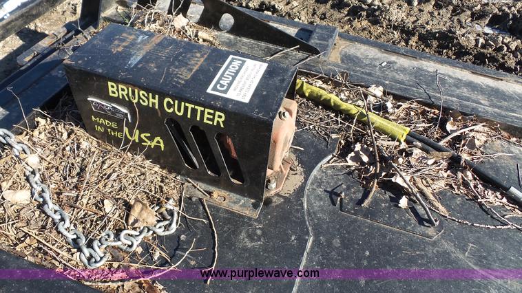 image for item J4616 Wildcat brush cutter/mower skid steer attachment