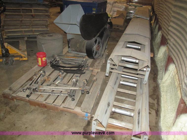 image for item J8785 Convey All under bin open bed roller conveyor