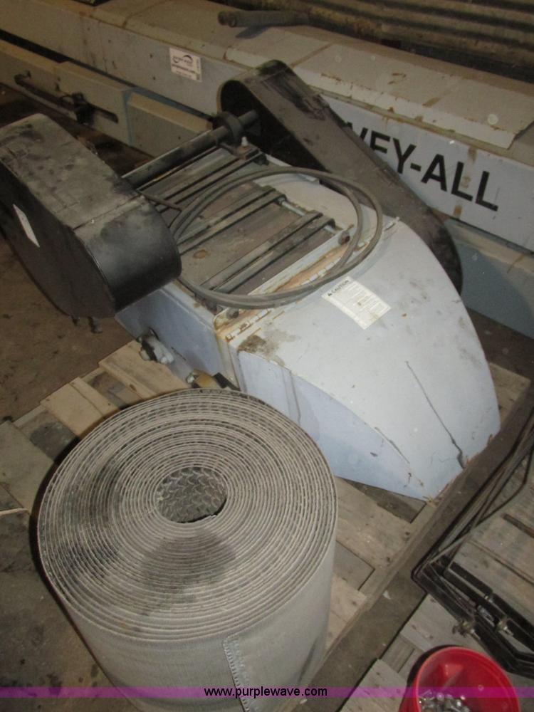 image for item J8785 Convey All under bin open bed roller conveyor