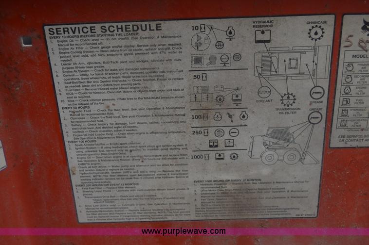 image for item L1228 1994 Bobcat 10 skid steer