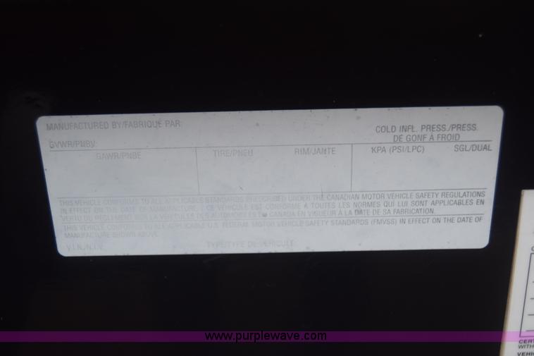 image for item L1238 2009 Behnke sprayer trailer