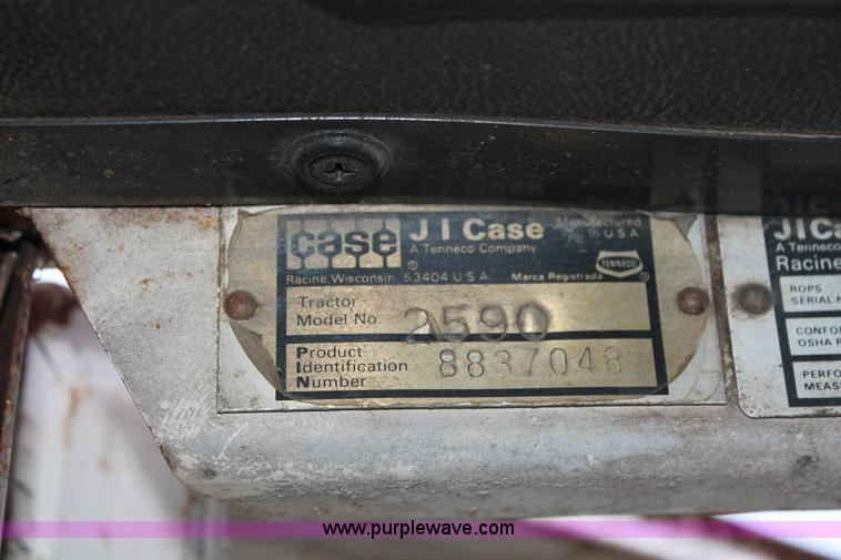 image for item L6750 1978 Case 2590 tractor
