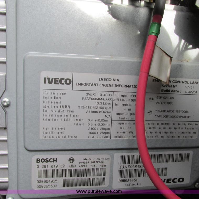 image for item N9344 2004 Case IH AFX 8010 RWA combine