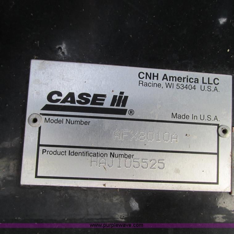 image for item N9344 2004 Case IH AFX 8010 RWA combine