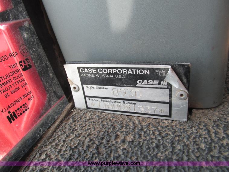 image for item N9346 1997 Case IH 8930 MFWD tractor