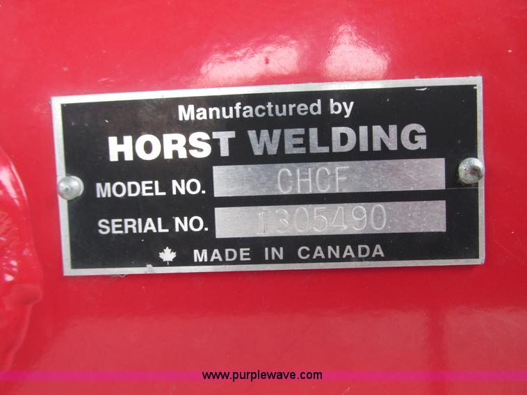 image for item N9350 Horst CHCF header trailer