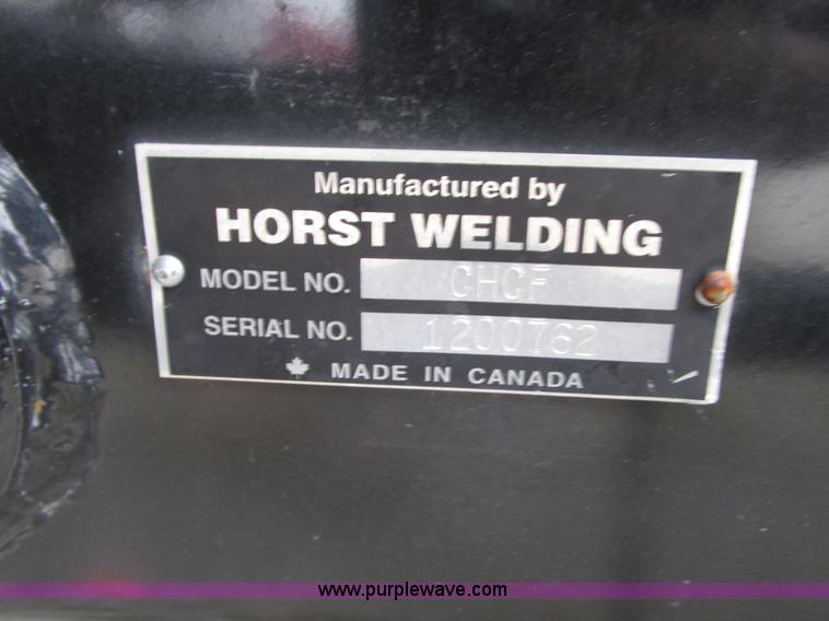 image for item N9351 Horst CHCF header trailer