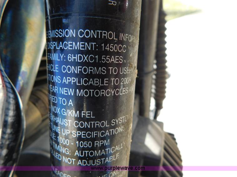 image for item AW9294 2006 Harley Davidson Dyna Wide Glide motorcycle