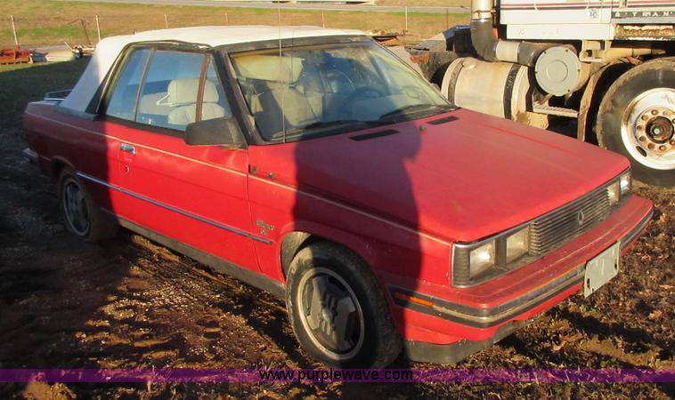 image for item BD9239 1985 Alliance Renault