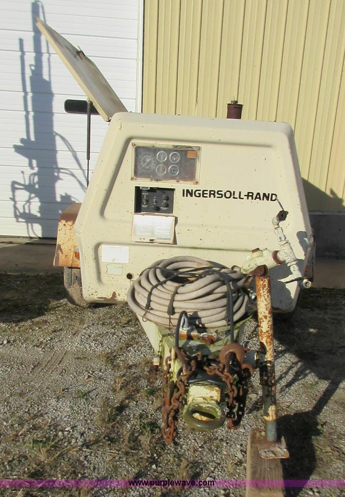 image for item BD9245 Ingersoll Rand 160 air compressor