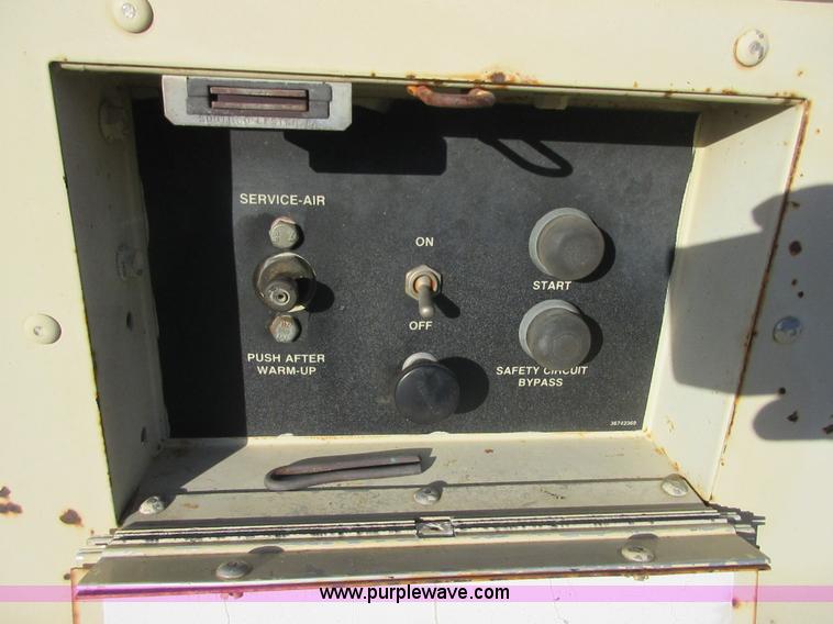 image for item BD9245 Ingersoll Rand 160 air compressor