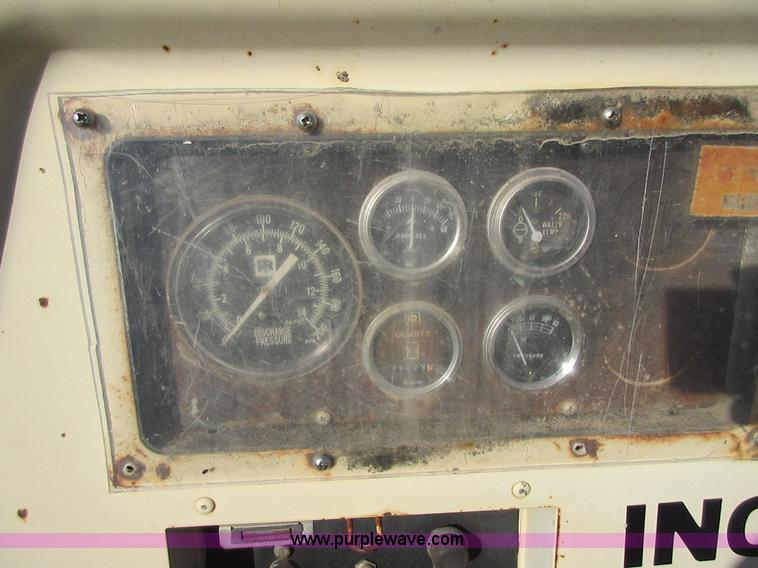 image for item BD9245 Ingersoll Rand 160 air compressor