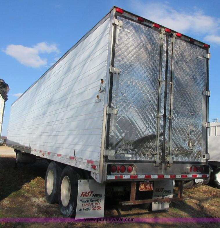 image for item BD9248 1994 Great Dane 7811TZ-1A48 refrigerated van trailer