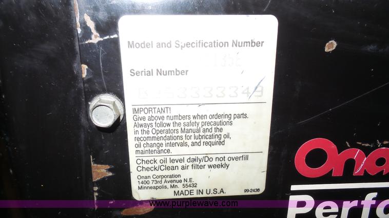 image for item BF9183 Miller Trailblazer 250G welder/generator