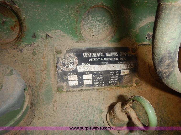 image for item BN9057 1966 Harnischfeger WN6300B DC welder/generator