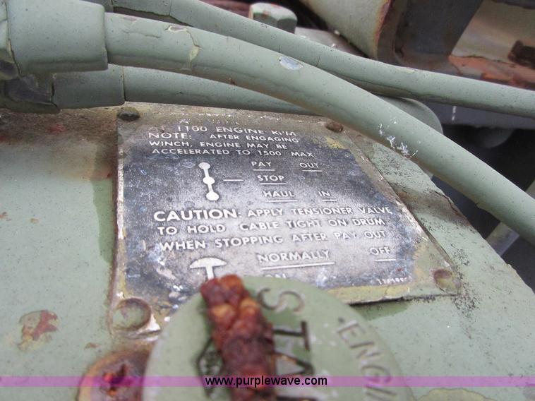 image for item I1761 1968 Garwood winch unit assembly