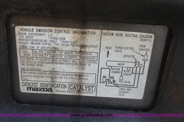 image for item J4274 2007 Mazda 3