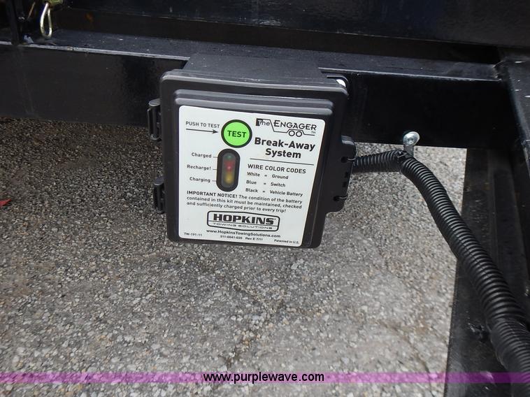 image for item J6325 2015 Load Trail tilt deck trailer