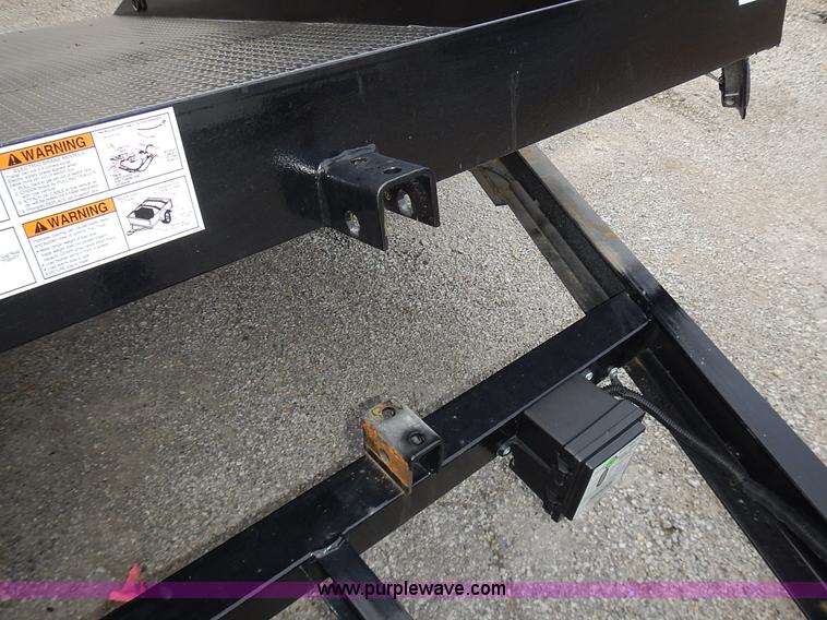 image for item J6325 2015 Load Trail tilt deck trailer