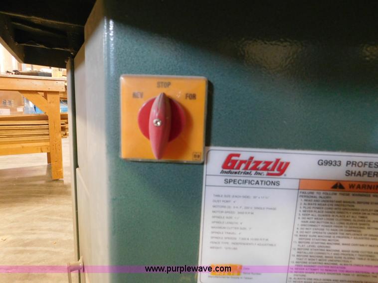 image for item J7439 Grizzly shaper