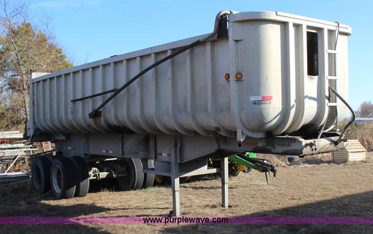 image for item J7638 1964 Fruehauf end dump trailer