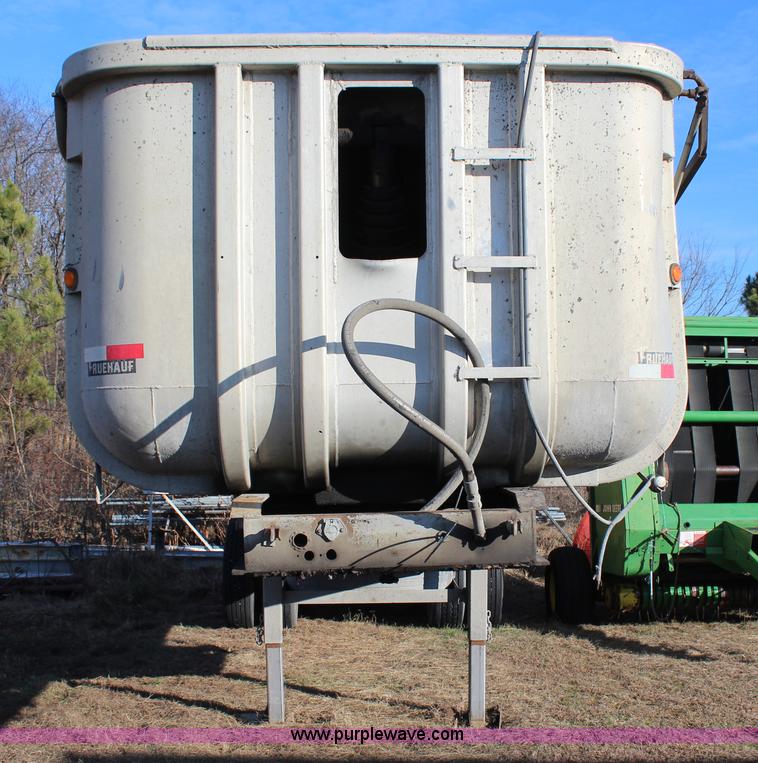 image for item J7638 1964 Fruehauf end dump trailer