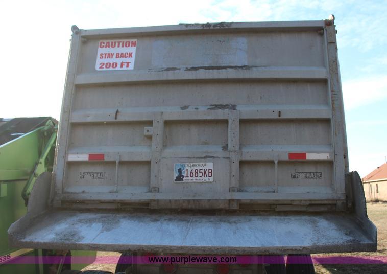 image for item J7638 1964 Fruehauf end dump trailer
