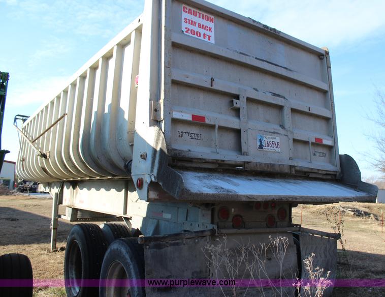 image for item J7638 1964 Fruehauf end dump trailer