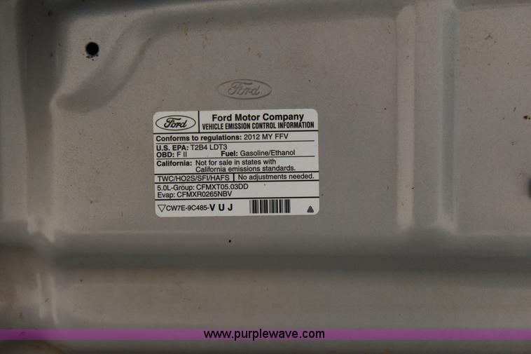 image for item J7710 2012 Ford F150 XL pickup truck