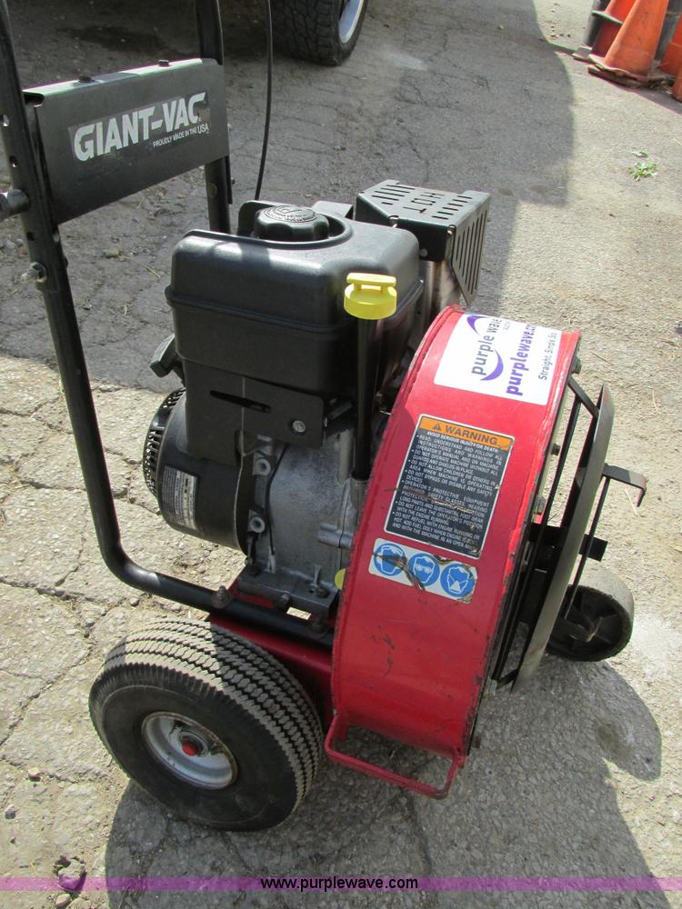 image for item K5197 Giant-vac walk-behind blower
