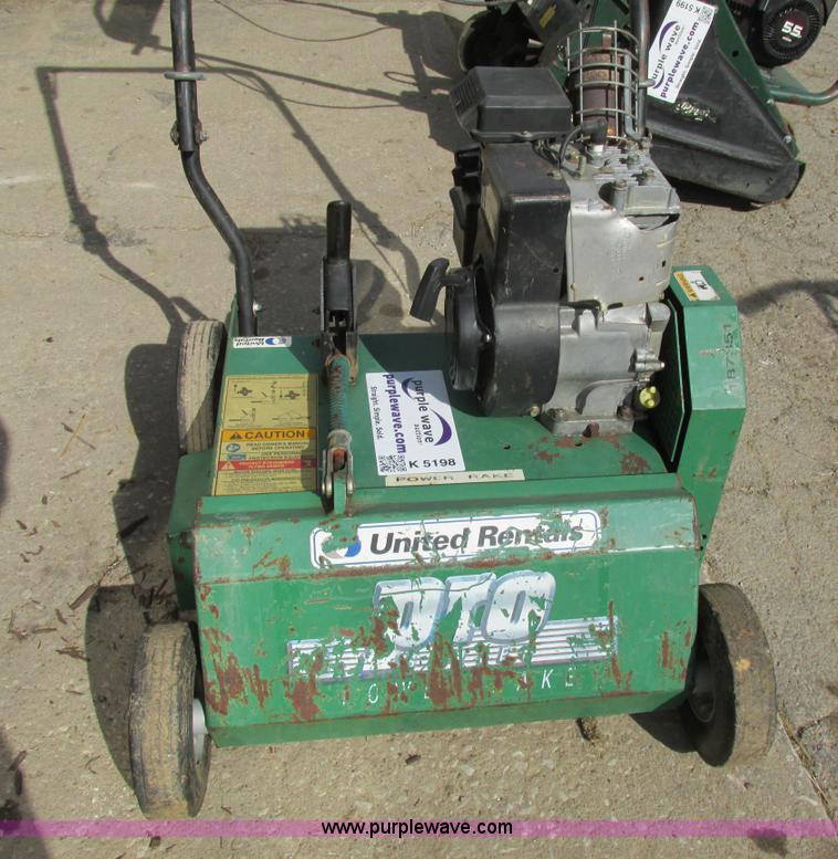 image for item K5198 Billy Goat PR500 walk-behind power rake