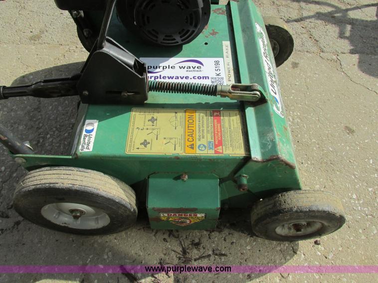 image for item K5198 Billy Goat PR500 walk-behind power rake