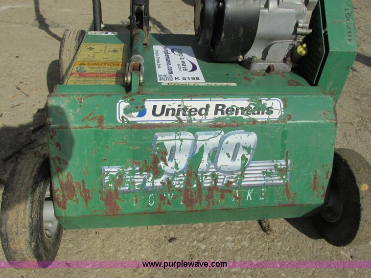 image for item K5198 Billy Goat PR500 walk-behind power rake