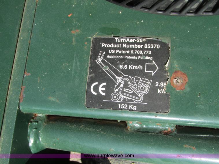 image for item K5199 TurnAer 26 walk-behind aerator