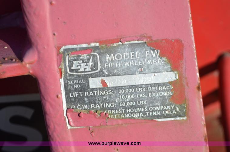 image for item K5343 Holmes fifth wheel wrecker