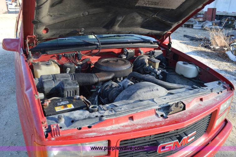 image for item K5345 1994 GMC Sierra 1500 Ext. Cab pickup truck