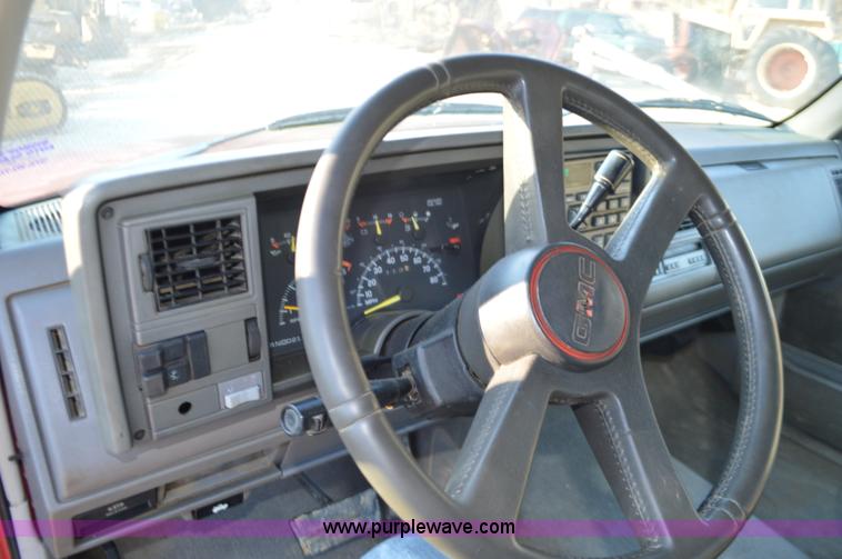 image for item K5345 1994 GMC Sierra 1500 Ext. Cab pickup truck