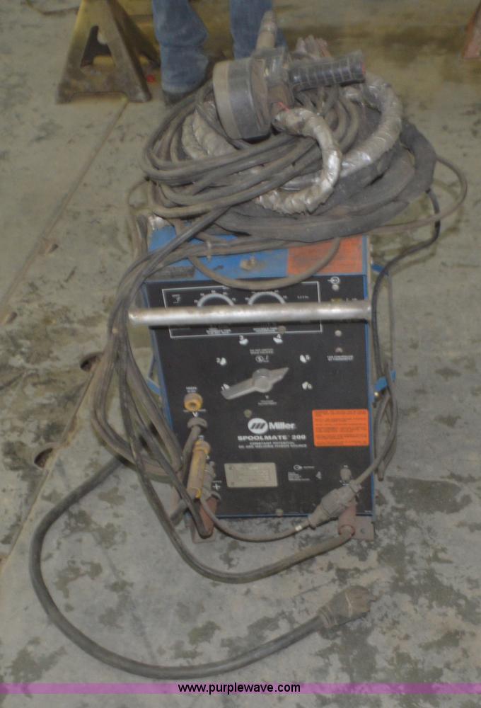 Miller Spoolmate 200 welder in Versailles, MO Item K5362 sold