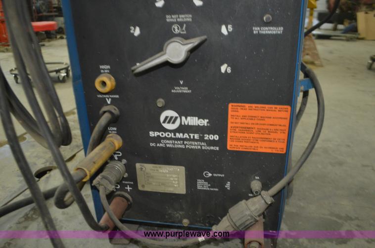image for item K5362 Miller Spoolmate 200 welder