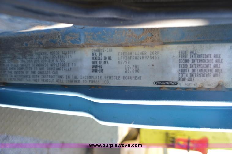 image for item K5370 1998 Freightliner FL70 refined oil truck