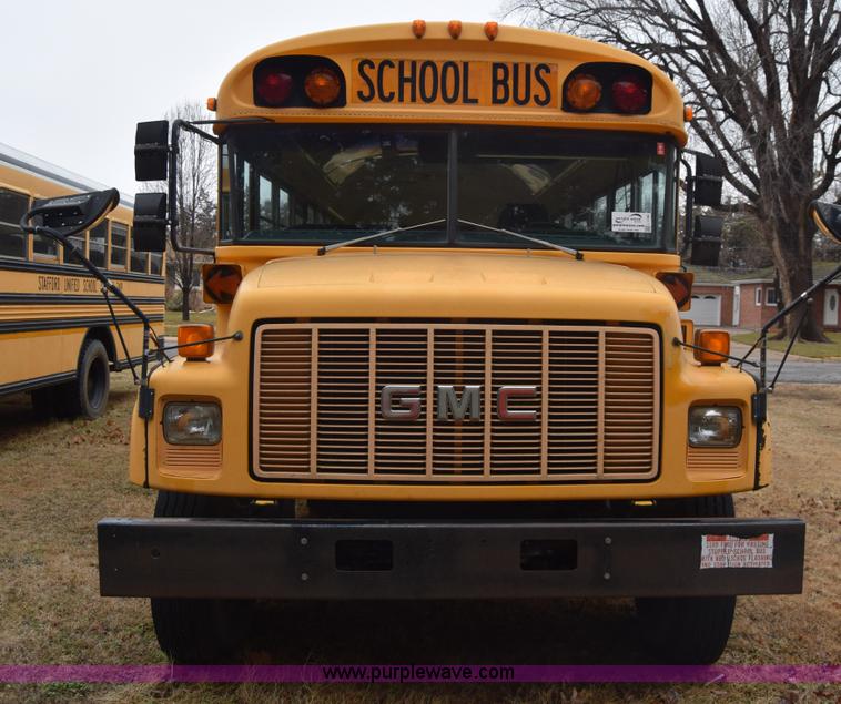 image for item L1198 1997 GMC Blue Bird school bus